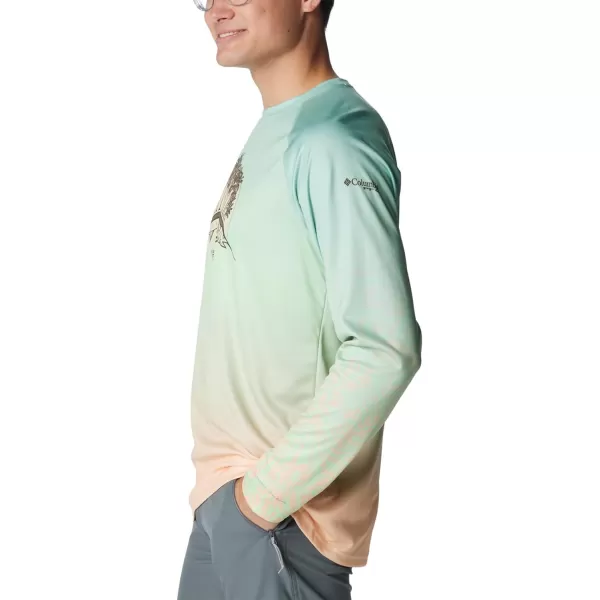 Columbia Men's Super Terminal Tackle PFG Fresh Fade Long Sleeve