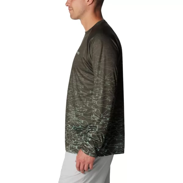 Columbia Men's Super Terminal Tackle PFG Fresh Fade Long Sleeve