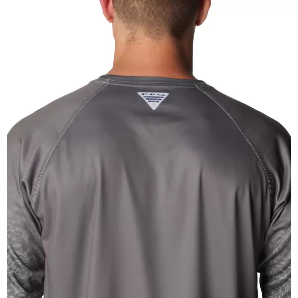 Columbia Men's Super Terminal Tackle PFG Fresh Fade Long Sleeve