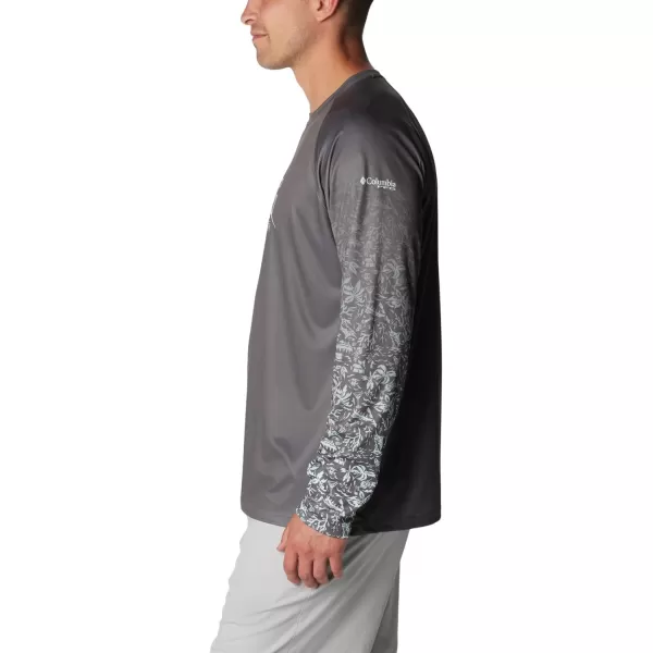 Columbia Men's Super Terminal Tackle PFG Fresh Fade Long Sleeve