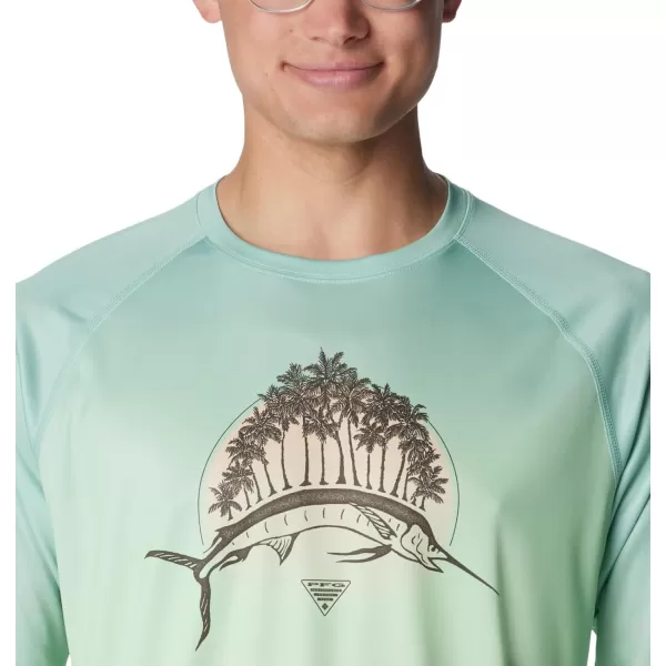 Columbia Men's Super Terminal Tackle PFG Fresh Fade Long Sleeve