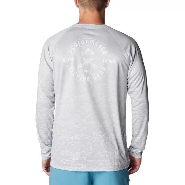 Columbia Men's Super Terminal Tackle PFG Fresh Fade Long Sleeve
