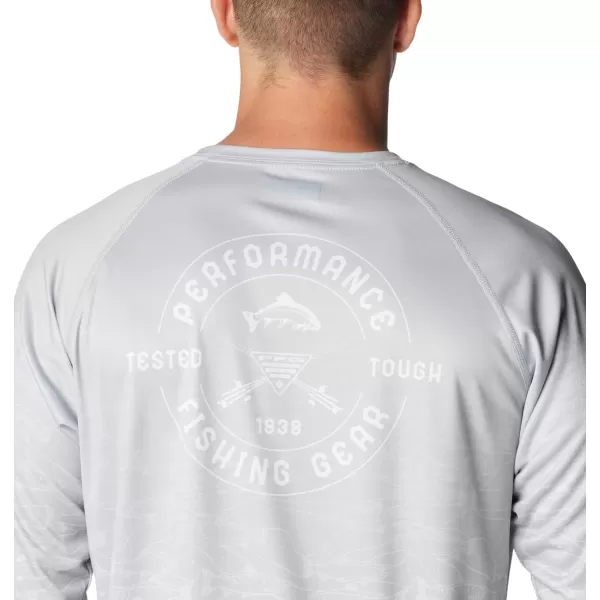 Columbia Men's Super Terminal Tackle PFG Fresh Fade Long Sleeve