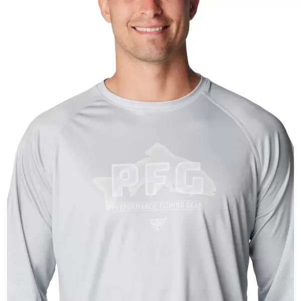 Columbia Men's Super Terminal Tackle PFG Fresh Fade Long Sleeve