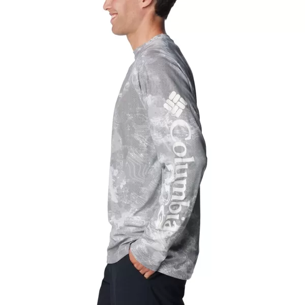 Columbia Men's Terminal Deflector Printed Long Sleeve