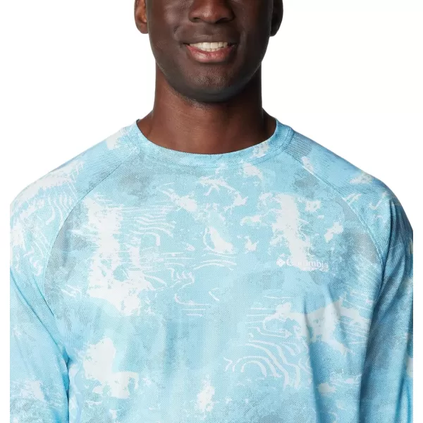 Columbia Men's Terminal Deflector Printed Long Sleeve