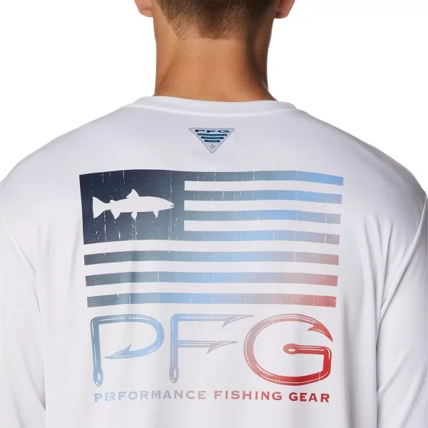 Columbia Men's Terminal Tackle PFG Fish Star Long Sleeve