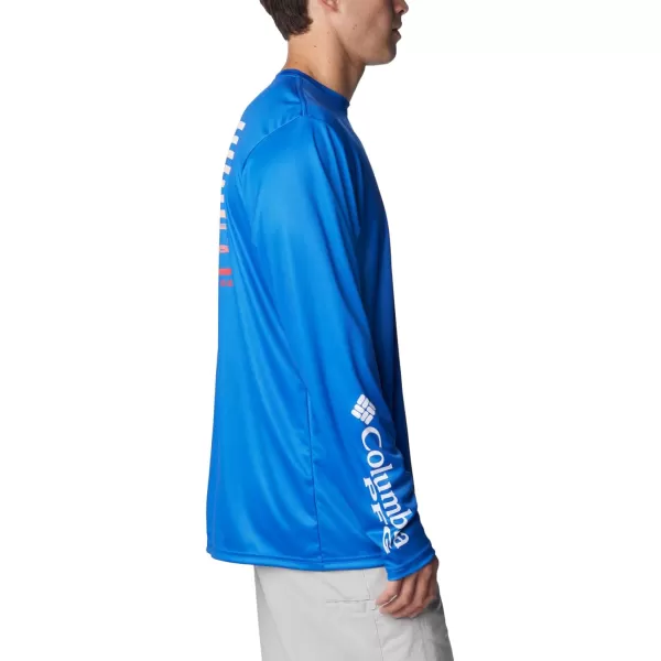 Columbia Men's Terminal Tackle PFG Fish Star Long Sleeve