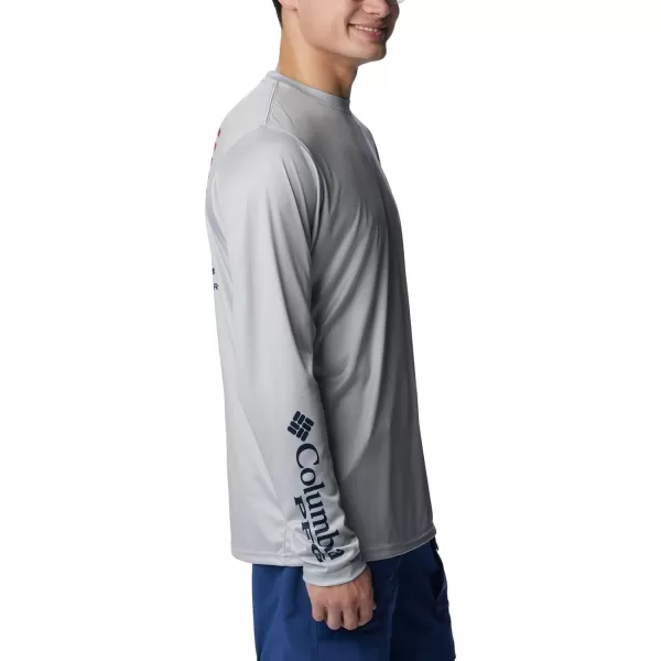 Columbia Men's Terminal Tackle PFG Fish Star Long Sleeve