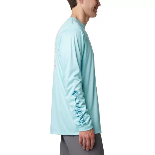 Columbia Men's Terminal Tackle PFG Fish Star Long Sleeve