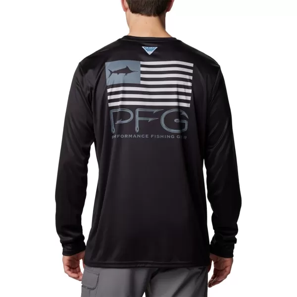 Columbia Men's Terminal Tackle PFG Fish Star Long Sleeve