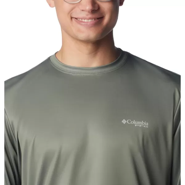 Columbia Men's Terminal Tackle PFG Fish Star Long Sleeve