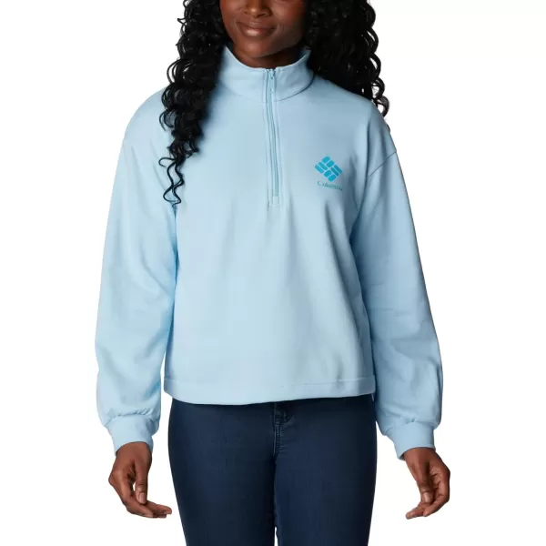 Columbia Women's Logo French Terry Half Zip