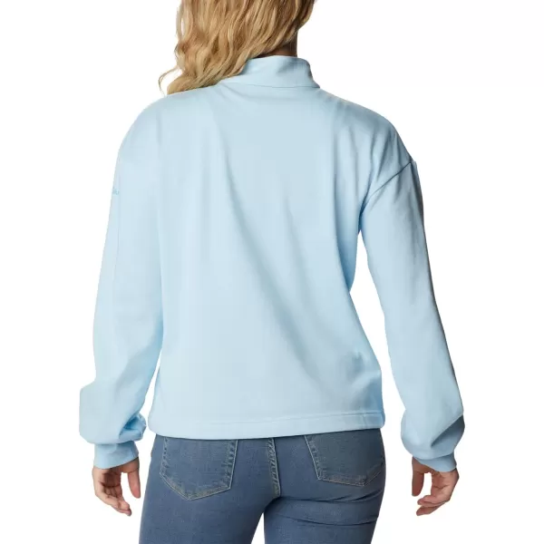 Columbia Women's Logo French Terry Half Zip