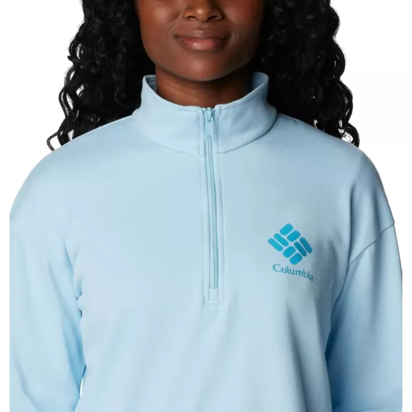 Columbia Women's Logo French Terry Half Zip