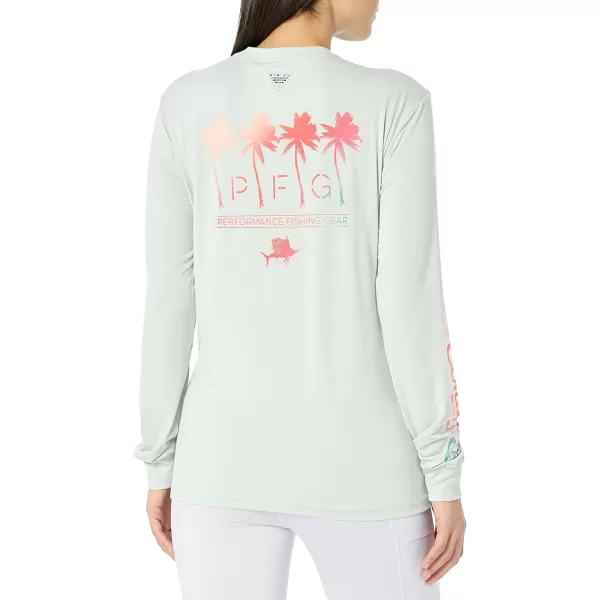 Columbia Women's Standard Slack Water Graphic Boyfriend Long Sleeve