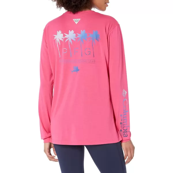Columbia Women's Standard Slack Water Graphic Boyfriend Long Sleeve