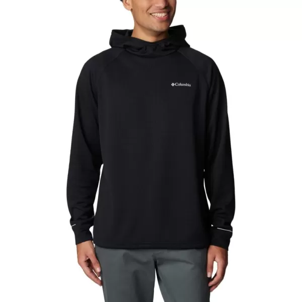 Columbia Men's Black Mesa Waffle Knit Hoodie