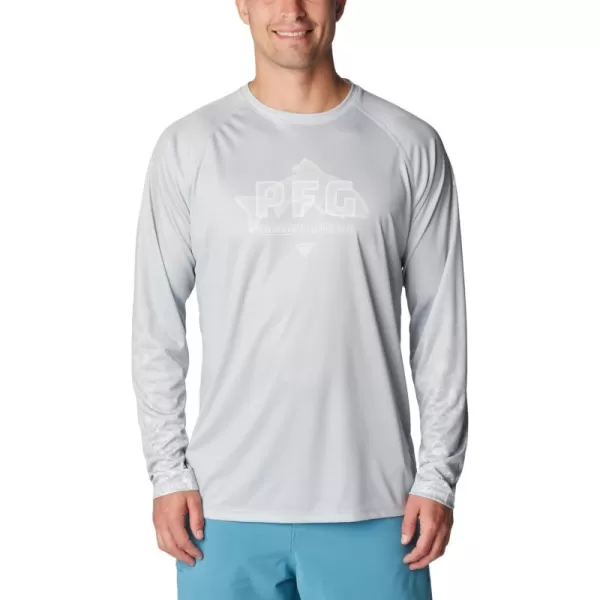 Columbia Men's Super Terminal Tackle PFG Fresh Fade Long Sleeve