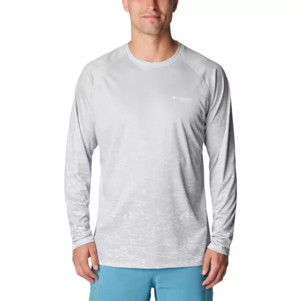 Columbia Men's Super Terminal Tackle PFG Fresh Fade Long Sleeve