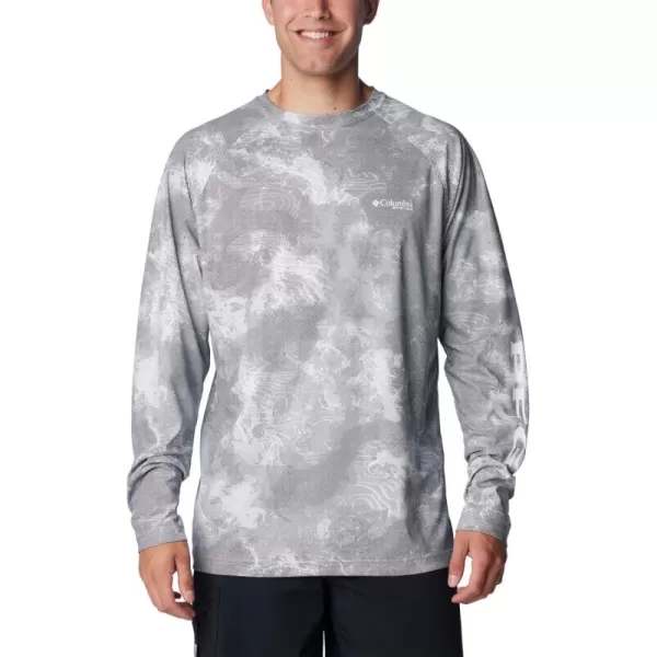 Columbia Men's Terminal Deflector Printed Long Sleeve