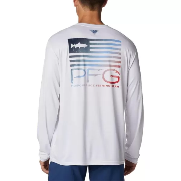 Columbia Men's Terminal Tackle PFG Fish Star Long Sleeve