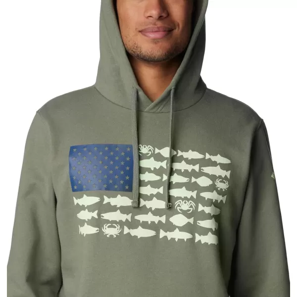 Columbia Men's PFG Fish Flag Ii Hoodie
