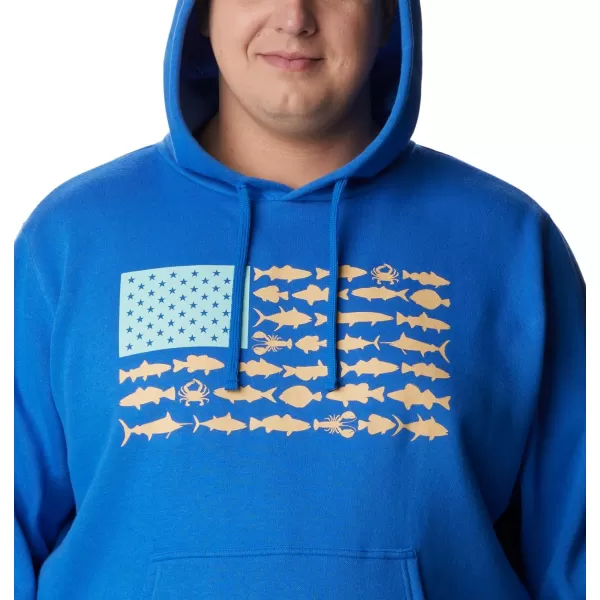 Columbia Men's PFG Fish Flag Ii Hoodie