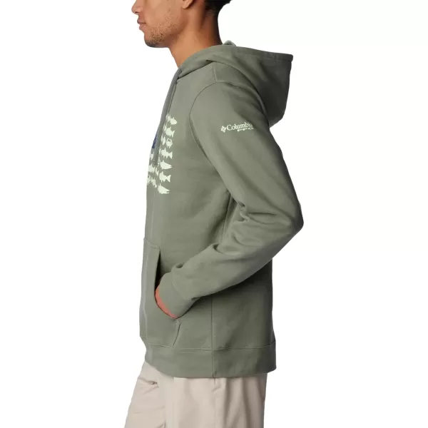 Columbia Men's PFG Fish Flag Ii Hoodie
