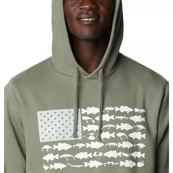 Columbia Men's PFG Fish Flag Ii Hoodie