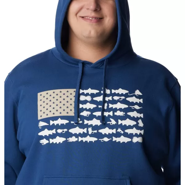 Columbia Men's PFG Fish Flag Ii Hoodie