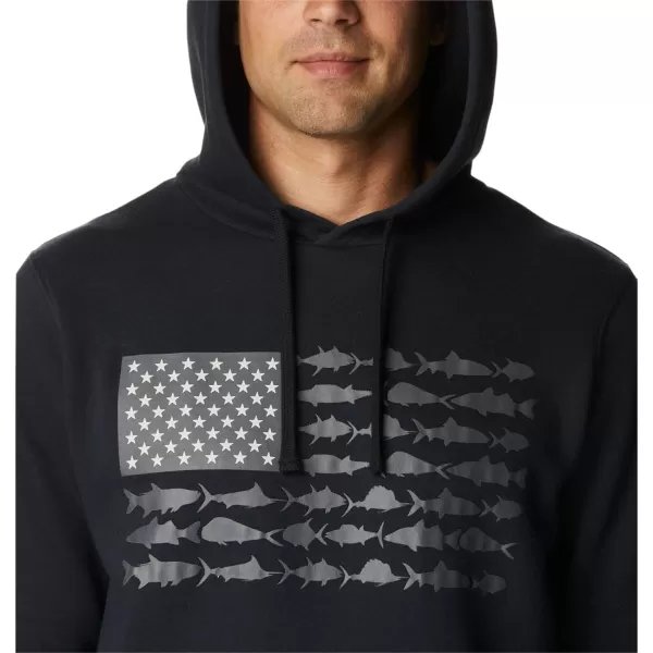 Columbia Men's PFG Fish Flag Ii Hoodie