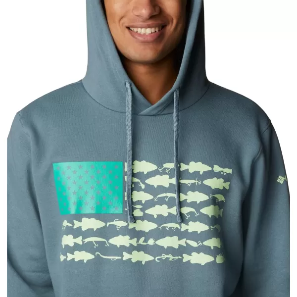 Columbia Men's PFG Fish Flag Ii Hoodie