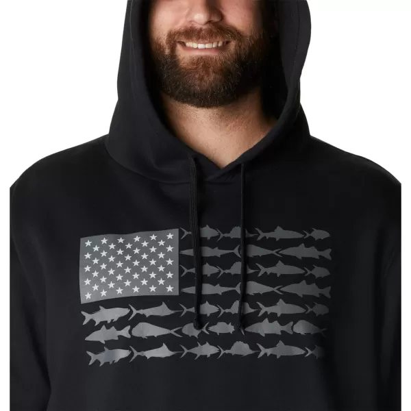 Columbia Men's PFG Fish Flag Ii Hoodie