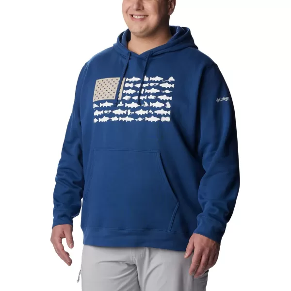 Columbia Men's PFG Fish Flag Ii Hoodie