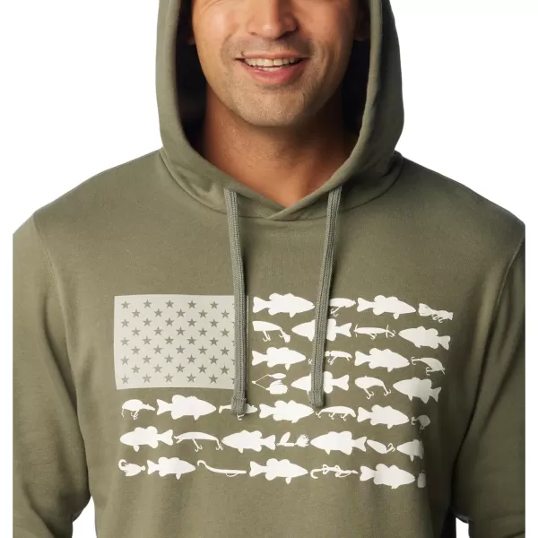 Columbia Men's PFG Fish Flag Ii Hoodie