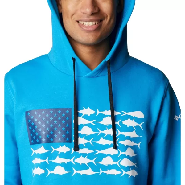 Columbia Men's PFG Fish Flag Ii Hoodie