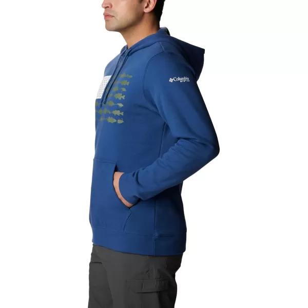 Columbia Men's PFG Fish Flag Ii Hoodie
