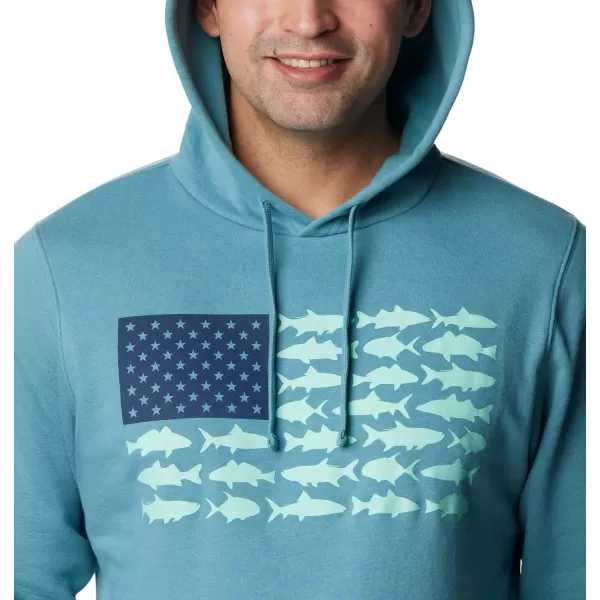 Columbia Men's PFG Fish Flag Ii Hoodie