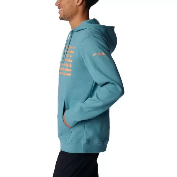 Columbia Men's PFG Fish Flag Ii Hoodie
