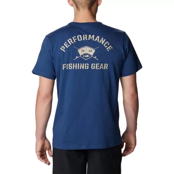 Columbia Men's Standard PFG Back Graphic Short Sleeve Tee