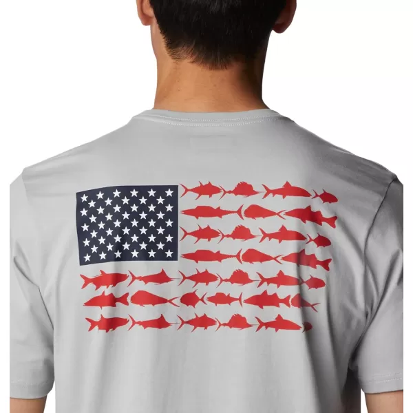 Columbia Men's Standard PFG Back Graphic Short Sleeve Tee
