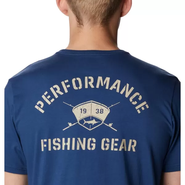 Columbia Men's Standard PFG Back Graphic Short Sleeve Tee