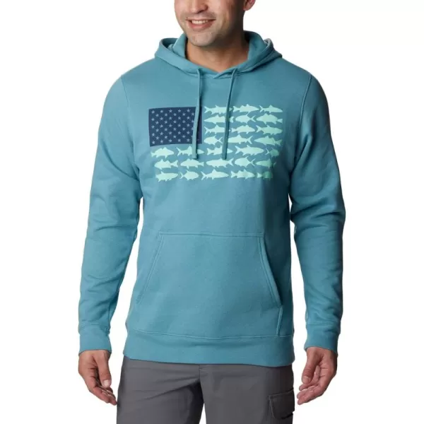 Columbia Men's PFG Fish Flag Ii Hoodie