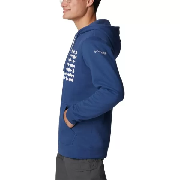 Columbia Men's PFG Fish Flag Ii Hoodie
