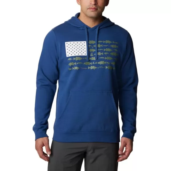 Columbia Men's PFG Fish Flag Ii Hoodie