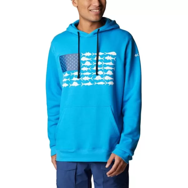 Columbia Men's PFG Fish Flag Ii Hoodie