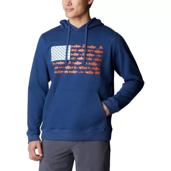 Columbia Men's PFG Fish Flag Ii Hoodie
