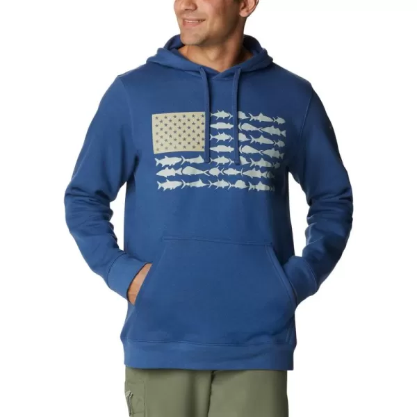Columbia Men's PFG Fish Flag Ii Hoodie