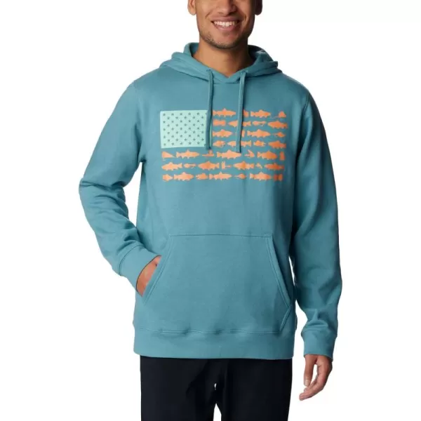 Columbia Men's PFG Fish Flag Ii Hoodie